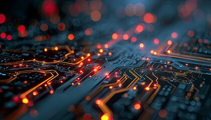 Neon Circuits A Glimpse into Tomorrow's Tech