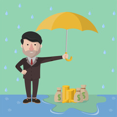 Businessman concept design illustration vector design