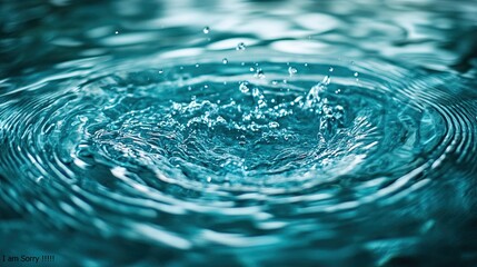 blue water ripples