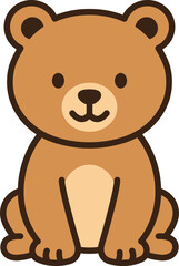 귀여운 곰 일러스트