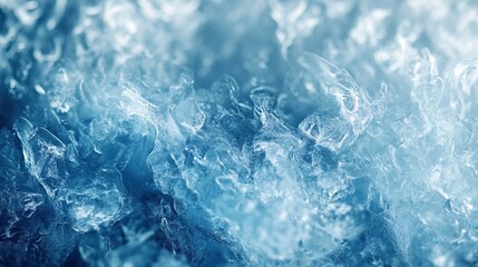 Obraz premium Abstract icy blue texture. -