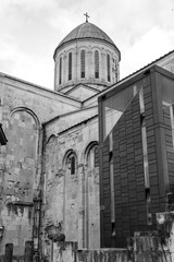 Bagrati Cathedral, a masterpiece of medieval Georgian architecture in Kutaisi, Georgia