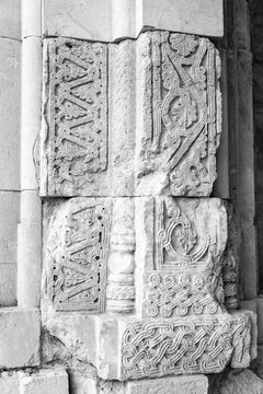 Bagrati Cathedral, a masterpiece of medieval Georgian architecture in Kutaisi, Georgia