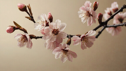 Delicate Pink Cherry Blossoms