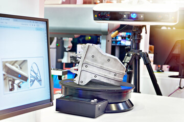 3D scanner for industrial