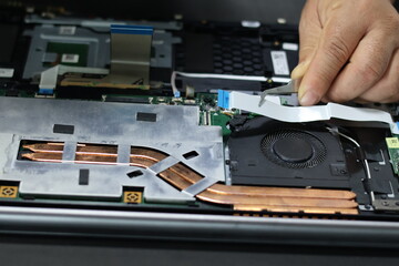 Laptop repair to make it work.