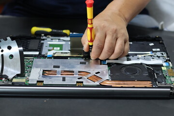 Laptop repair to make it work.