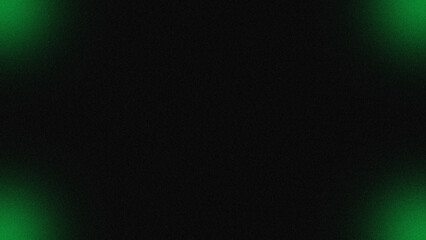 Dark image with glowing green corners