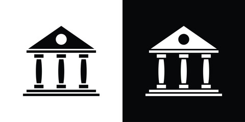 University icons, emblem logo or badge designs.