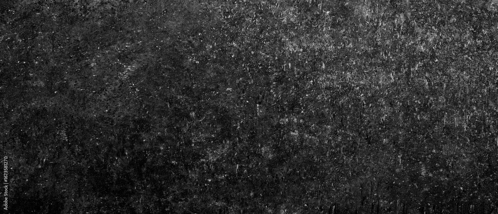 Poster black rough textured surface background for web banner page template design. creates oppressive and 