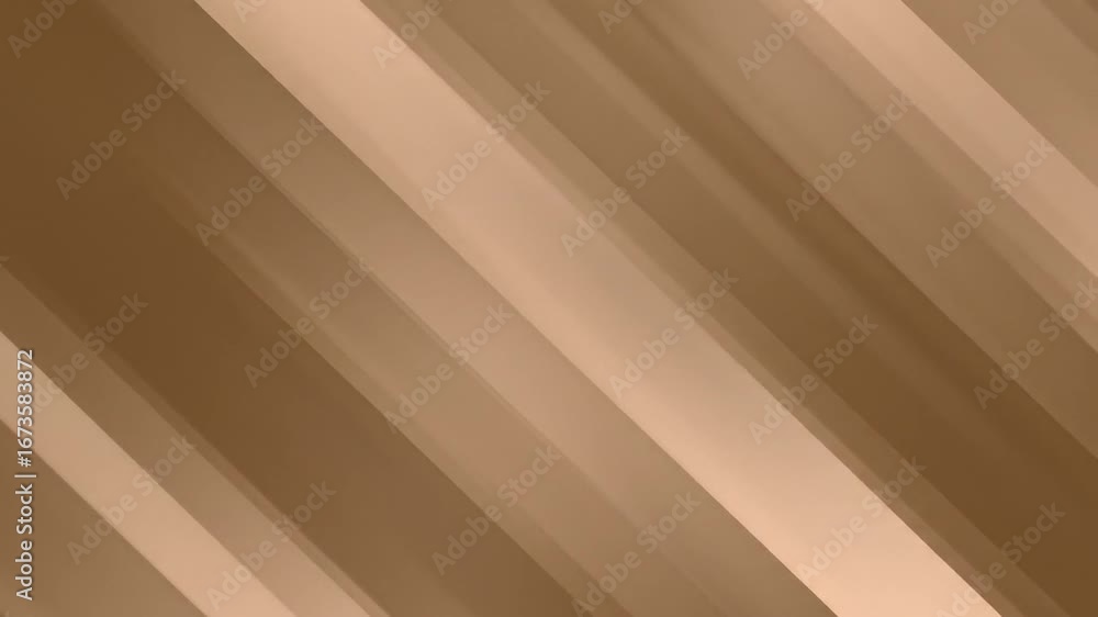 Poster abstract geometric background with diagonal lines in shades of brown and beige creates a soft modern