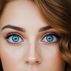 Fototapeta premium Azure Gaze