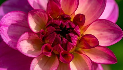 Close-up of a vibrant Dahlia flower