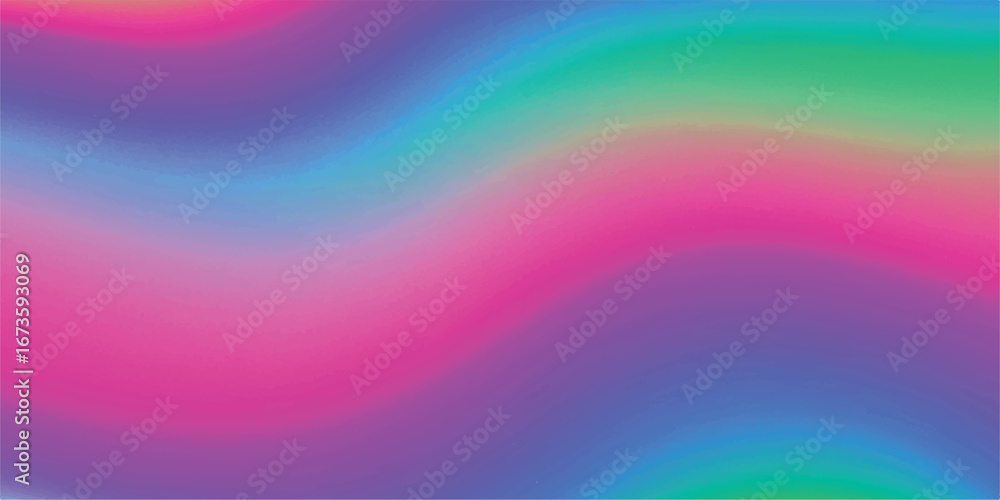 Aufkleber vibrant abstract gradient background with smooth color transitions, fluid motion