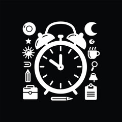 Alarm Clock Business Productivity Icon