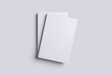 COVER BOOK MOCKUP BLANK