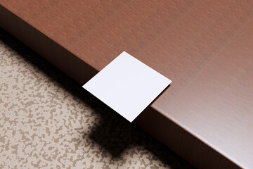 Square Flyer Mockup Blank