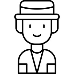 Magician Icon Vector Element