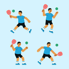 Padel Boy Player Character