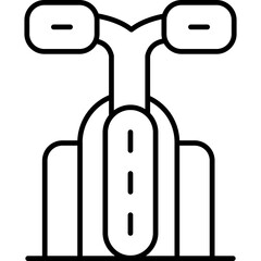 Pedicab Icon Vector Element