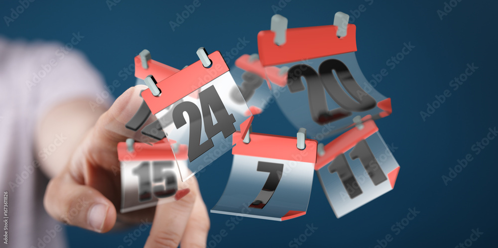 Poster optimize your time! use digital calendars for seamless scheduling and task management. boost product