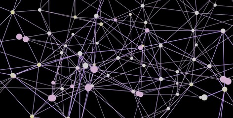 Abstract background image of connected dots and lines.  Perfect for technology, network, or connection concepts.