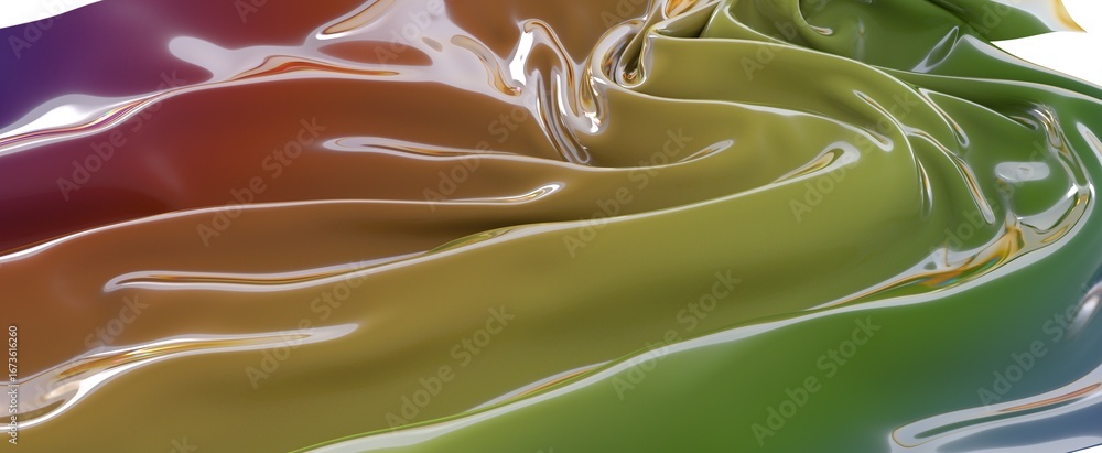 Poster high-resolution image of a colorful fabric drape, ideal for backgrounds and design projects.