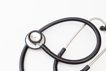 聴診器　白バック