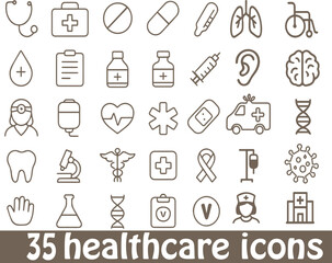 Set of Medical Icons