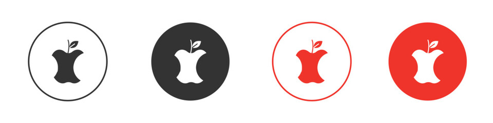 Organic waste icon symbol for your website design, logo, app, UI.