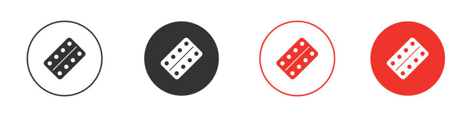 Oral contraception icon symbol for your website design, logo, app, UI.