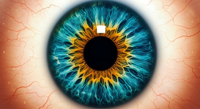 Hyperreal Iris: Digital Eye Anatomy