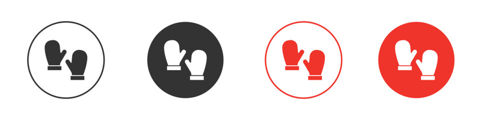 Gloves icon symbol for your website design, logo, app, UI.