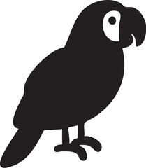 cartoon bird on white