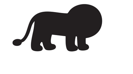 silhouette of elephant