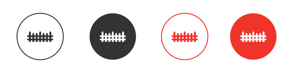 Fence icon symbol for your website design, logo, app, UI.