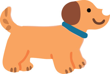 dachshund dog vector illustration