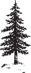 christmas tree vector