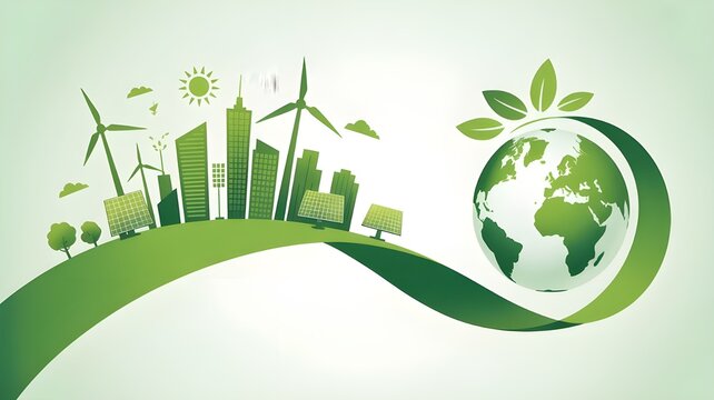 creative vector illustration of world environment day banner design
