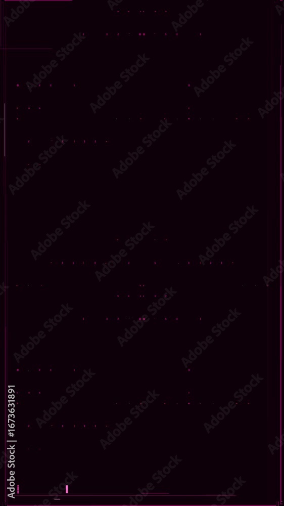 Poster abstract digital interface with faint pink geometric elements and lines