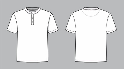 Naklejka premium Minimalist digital illustration showing front and side profiles