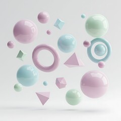 Pastel Geometry in Suspension
