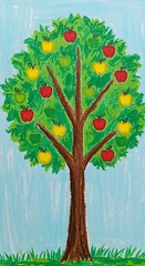 Pastel Orchard's Bounty