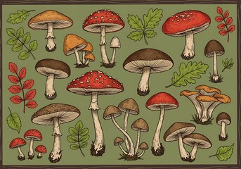 Forest Fungi: A Botanical Sketchbook