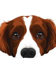 Dog Portrait, Close-up view