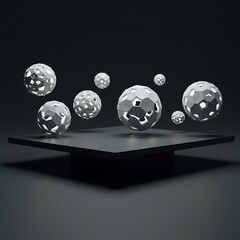 Floating Geometry: A 3D Exploration