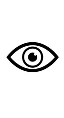 Obraz premium The All-Seeing Eye: A Minimalist Line Art