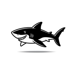 Obraz premium Smiling Jaws, Ink & Shadow