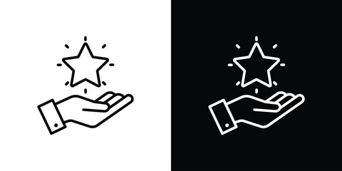 Loyalty program icon Illustration. Vector Graphic. EPS 10