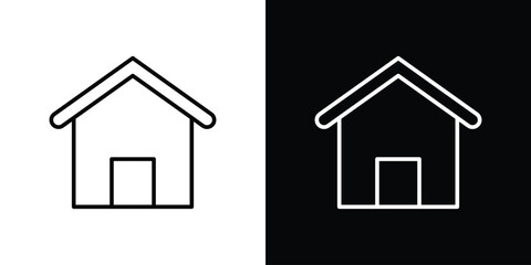 Home icon Illustration. Vector Graphic. EPS 10